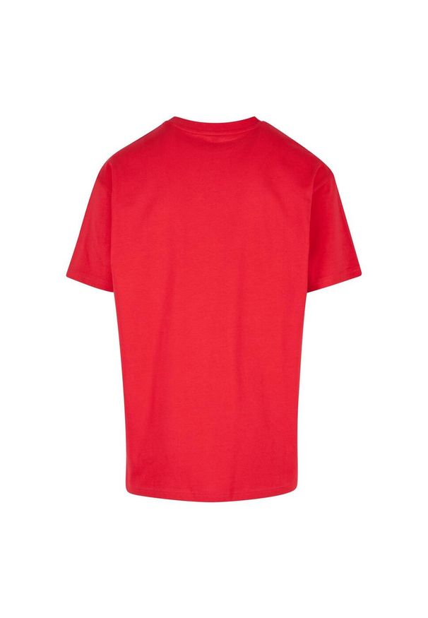 BUILD YOUR BRAND - Ponadwymiarowa Koszulka Dla Dorosłych Unisex Heavyweight. Kolor: różowy