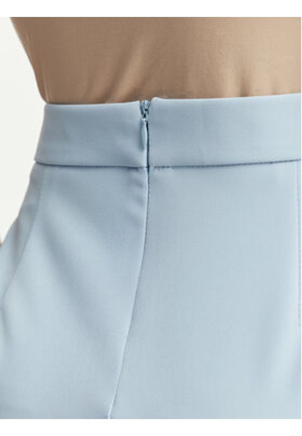 Maryley Spódnica mini 26EB710/43MA Niebieski jasny Regular Fit. Kolor: niebieski. Materiał: syntetyk