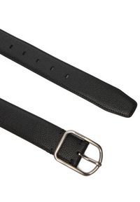 Calvin Klein Pasek Męski Round Buckle 35Mm LV04D7024G Czarny. Kolor: czarny. Materiał: skóra #2