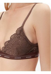 Guess Biustonosz z fiszbiną O4YC00 PZ01C Brązowy. Kolor: brązowy. Materiał: syntetyk #3
