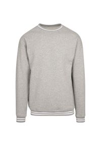 BUILD YOUR BRAND - Bluza Dla Dorosłych Unisex College. Kolor: biały, wielokolorowy, fioletowy, szary