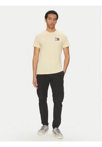 Tommy Jeans Joggery Ryan DM0DM20284 Czarny Regular Fit. Kolor: czarny. Materiał: bawełna #4