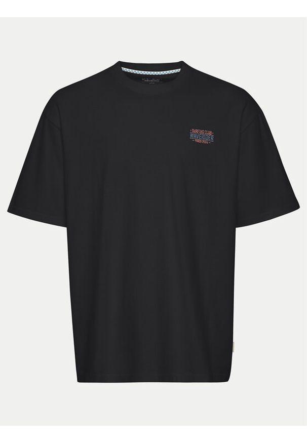 Blend T-Shirt 20717383 Czarny Relaxed Fit. Kolor: czarny. Materiał: bawełna