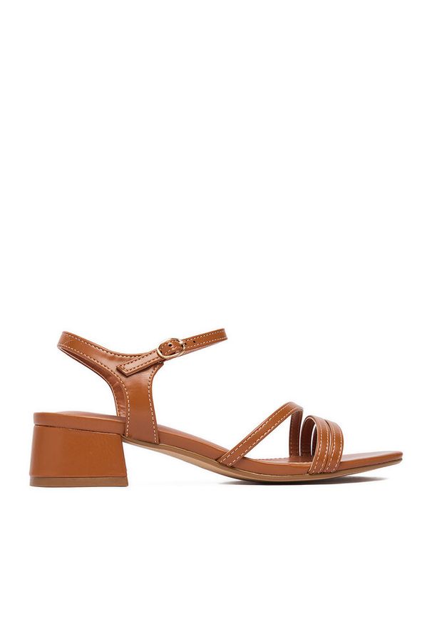 Jenny - Sandały JENNY. Kolor: brązowy