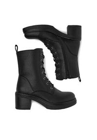 Clara Barson Trzewiki CEO-WS6570-02 Czarny. Kolor: czarny. Materiał: materiał #3