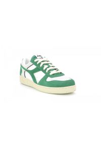 Diadora - Sneakersy DIADORA MAGIC BASKET LOW SUEDE LEATHER. Kolor: zielony