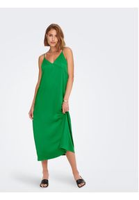 only - ONLY Sukienka codzienna Cosmo 15278205 Zielony Regular Fit. Okazja: na co dzień. Kolor: zielony. Materiał: syntetyk. Typ sukienki: proste. Styl: casual #2