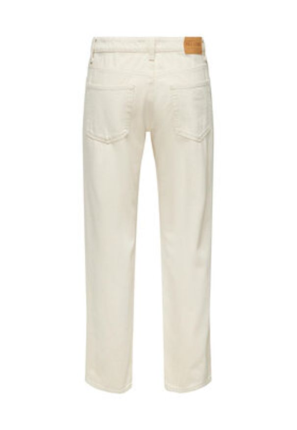 Only & Sons Jeansy 22025917 Biały Loose Fit. Kolor: biały