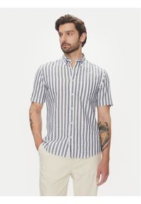 Pierre Cardin Koszula C6 45620.0487 Niebieski Regular Fit. Kolor: niebieski. Materiał: bawełna