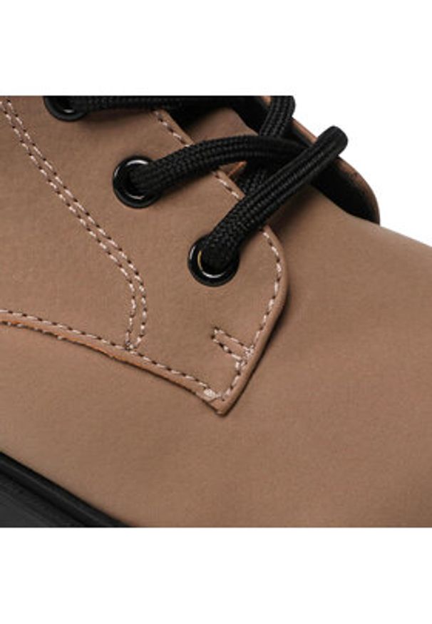 Jenny Fairy Trzewiki WS5802-09 Brązowy. Kolor: brązowy. Materiał: skóra