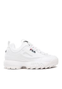 Fila Sneakersy Disruptor Low 1010262.1FG Biały. Kolor: biały. Materiał: skóra #1