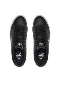 Calvin Klein Jeans Sneakersy Classic Cupsole Lowlaceup Lth Wn YW0YW01444 Czarny. Kolor: czarny #2