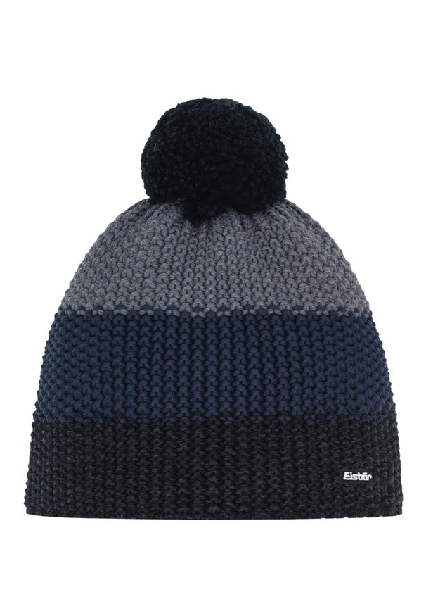 Czapka Eisbar Star Pompon MÜ. Kolor: czarny. Materiał: wełna. Styl: sportowy