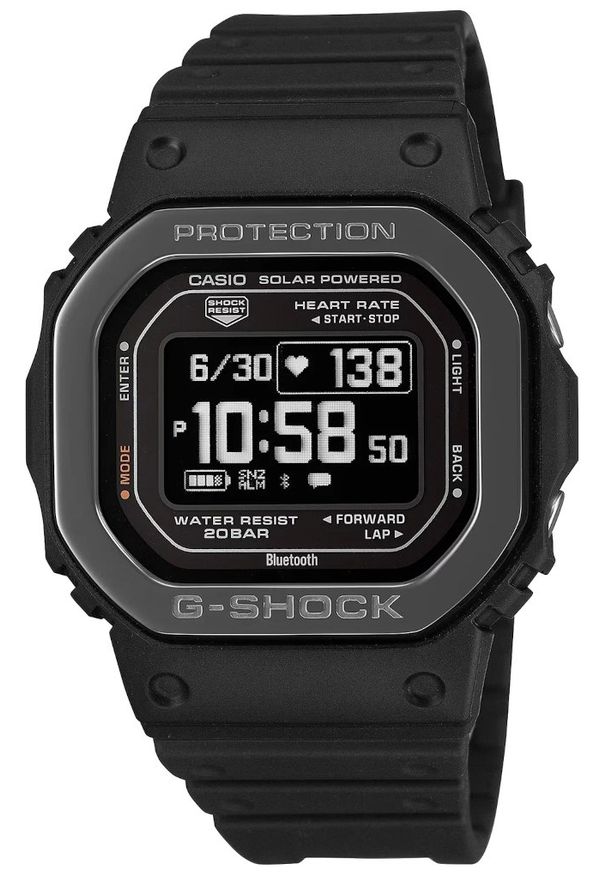 G-Shock - Zegarek Męski G-SHOCK Move Square G-Squad DW-H5600MB-1ER