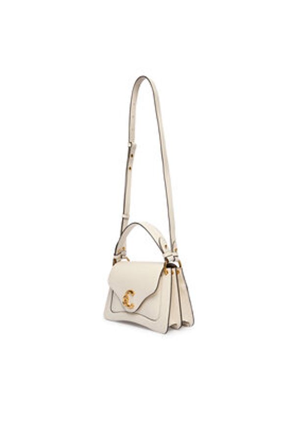 Coccinelle Torebka C-ME CALF Biały. Kolor: biały. Materiał: skórzane