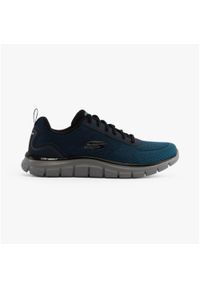skechers - Buty treningowe męskie, Skechers Track - Ripkent. Kolor: niebieski. Sport: fitness