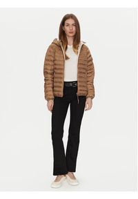 TOMMY HILFIGER - Tommy Hilfiger Kurtka przejściowa WW0WW45317 Beżowy Regular Fit. Kolor: beżowy. Materiał: syntetyk #5