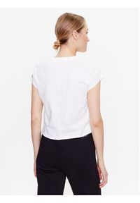 Converse T-Shirt Star Chevron Twist 10024546-A02 Biały Cropped Fit. Kolor: biały. Materiał: bawełna #4