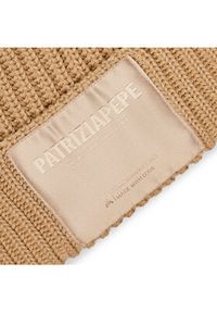 Patrizia Pepe Czapka 2F0048/K070-B778 Beżowy. Kolor: beżowy. Materiał: wełna, materiał