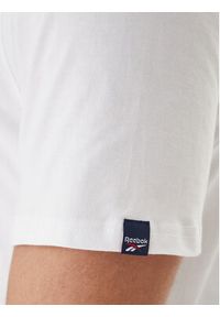 Reebok T-Shirt Finn RK25570CCM Biały Regular Fit. Kolor: biały. Materiał: bawełna #4