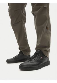 Reebok Sneakersy Club C 100000153 Czarny. Kolor: czarny. Materiał: materiał. Model: Reebok Club #3