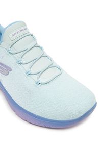 skechers - Skechers Sneakersy Summits-Morning Glow 150269/LBLV Niebieski. Kolor: niebieski. Materiał: materiał