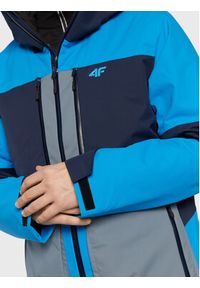 4f - 4F Kurtka narciarska H4Z22-KUMN012 Niebieski Regular Fit. Kolor: niebieski. Materiał: syntetyk. Sport: narciarstwo #9