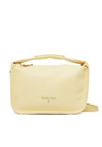 Patrizia Pepe Torebka 8B0316/L177-Y478 Żółty. Kolor: żółty. Materiał: skórzane #3