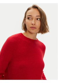 Weekend Max Mara Sweter Ghiacci 2425366111 Czerwony Standard Fit. Kolor: czerwony. Materiał: wełna #4