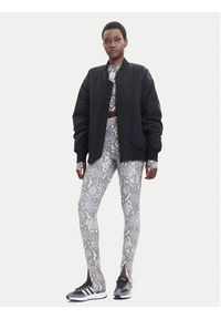 Adidas by Stella McCartney - adidas by Stella McCartney Kurtka bomber True Nature JF8466 Czarny Oversize. Kolor: czarny. Materiał: syntetyk #4