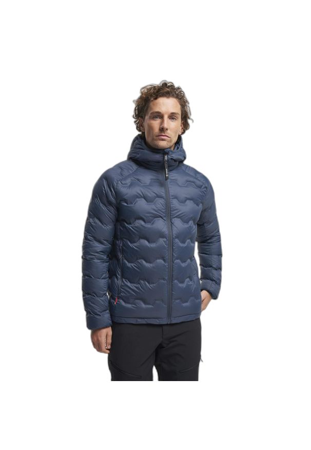 Kurtka puchowa Tenson TXlite Shibui. Kolor: niebieski. Materiał: puch. Sport: turystyka piesza