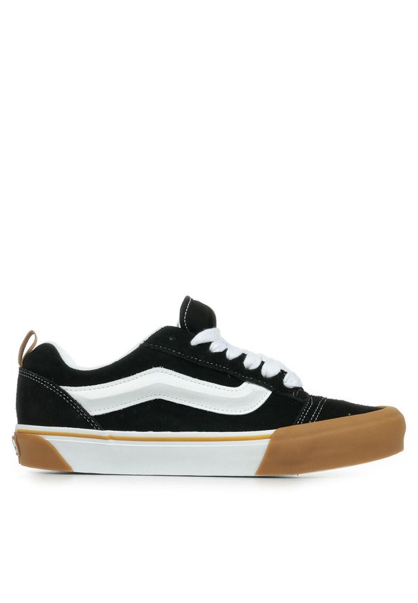 Buty do chodzenia unisex Vans Knu Skool. Zapięcie: sznurówki. Kolor: czarny. Materiał: zamsz, guma. Szerokość cholewki: normalna. Sport: turystyka piesza