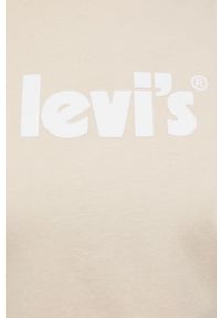 Levi's® - Levi's t-shirt bawełniany kolor pomarańczowy. Okazja: na spotkanie biznesowe, na co dzień. Kolor: pomarańczowy. Materiał: bawełna. Wzór: nadruk. Styl: biznesowy, casual #3