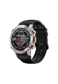 KIANO - Smartwatch Kiano Watch Sport srebrny. Rodzaj zegarka: smartwatch. Kolor: srebrny. Styl: sportowy #1