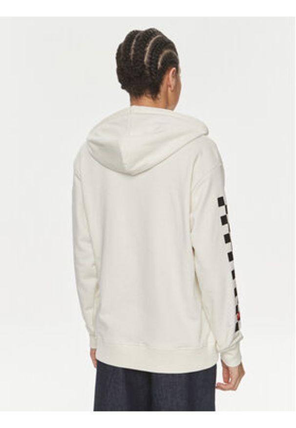 Vans Bluza Fleurs Bff Hoodie VN000JG9 Écru Regular Fit. Materiał: bawełna