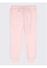 COCCODRILLO - Coccodrillo Spodnie dresowe WC2120101BET Różowy Regular Fit. Kolor: różowy. Materiał: bawełna #3