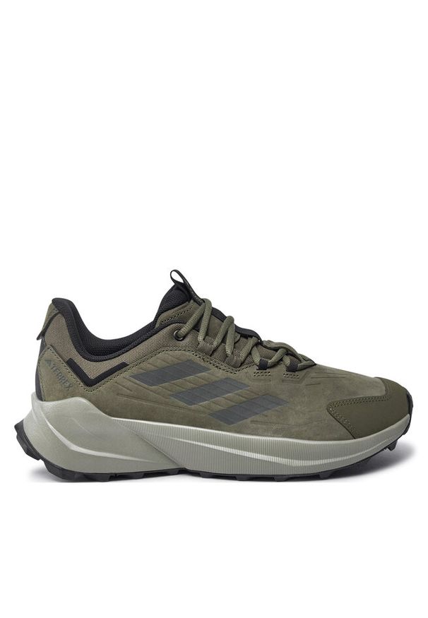 Adidas - Trekkingi adidas. Kolor: zielony. Model: Adidas Terrex. Sport: turystyka piesza