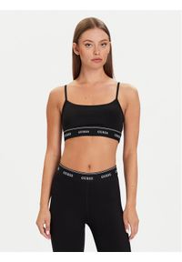 Guess Biustonosz top V5BP01 K1942 Czarny. Kolor: czarny. Materiał: syntetyk