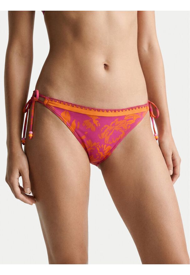 Banana Moon Dół od bikini Stora Althea Różowy. Kolor: różowy. Materiał: syntetyk