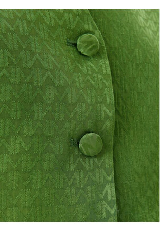 Lola Casademunt by Maite Kamizelka MS2502007 Zielony Regular Fit. Kolor: zielony. Materiał: wiskoza