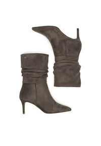 Nine West Botki CEO-SAMIRA-01 Szary. Kolor: szary. Materiał: materiał #3