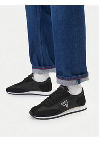 Guess Jeans Sneakersy EO-WILIAMS-01 126AM Czarny. Kolor: czarny. Materiał: materiał #7