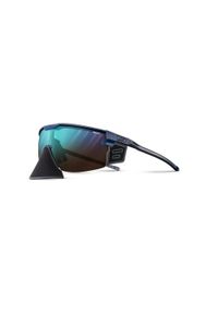 JULBO - Okulary fotochromowe Julbo Ultimate Cover niebieski Reactiv kat.2-4. Kolor: niebieski. Sport: turystyka piesza