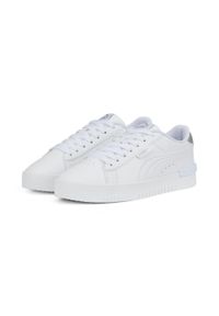 Buty do chodzenia damskie Puma JADA DISTRESSED. Zapięcie: sznurówki. Kolor: szary, biały, wielokolorowy. Materiał: materiał, syntetyk, guma. Szerokość cholewki: normalna. Sport: turystyka piesza
