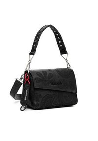 Desigual Torebka Dejavu Phuket 25SAXP53 Czarny. Kolor: czarny. Materiał: skórzane #3