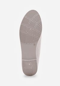 Renee - Szare Balerinki Typu Loafersy Daphikaia. Okazja: na co dzień. Kolor: szary. Materiał: jeans. Szerokość cholewki: normalna. Wzór: gładki. Obcas: na płaskiej podeszwie. Styl: casual #5