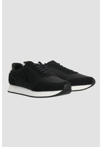 Calvin Klein - CALVIN KLEIN Czarne męskie sneakersy, Rozmiar 42. Kolor: czarny #6