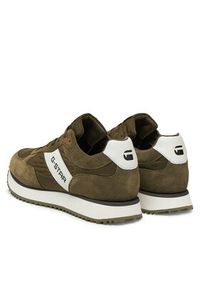 G-Star RAW - G-Star Raw Sneakersy XAVIER-01-WE Khaki. Kolor: brązowy. Materiał: skóra, zamsz #3