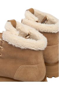 MICHAEL Michael Kors Trzewiki Cade 40F5CAFE5S Beżowy. Kolor: beżowy. Materiał: skóra, zamsz #2