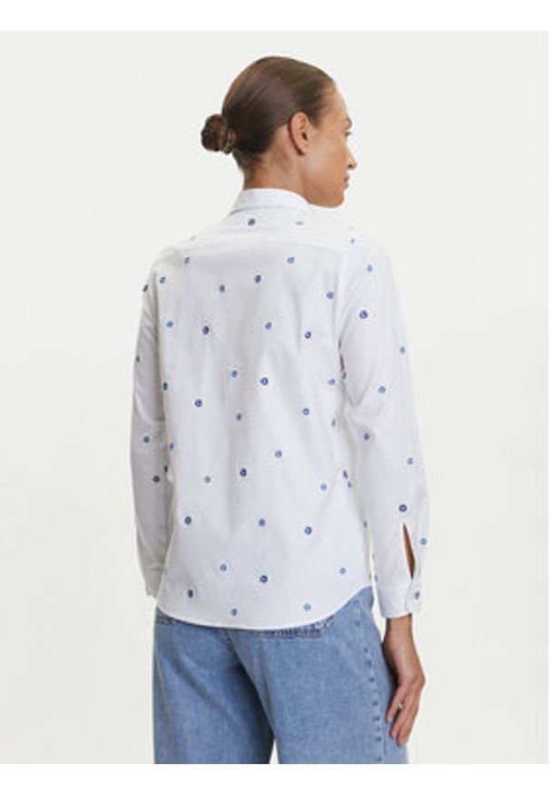 Tatuum Koszula Edna T2503.084 Biały Regular Fit. Kolor: biały. Materiał: bawełna